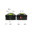 Green Cell Przetwornica napicia PowerInverter LCD 24 V 3000W/60000W Przetwornica samochodowa z wywie