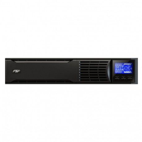 FSP Champ Rack 1K topseade (UPS) topeltmuundusega (online) 1 kVA 900 W 3 AC pistikupesa