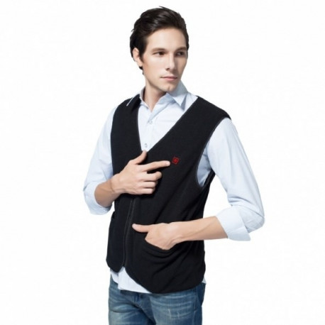 Glovii GV1L talvine spordikeha kaitsev vest suusatamine, lumelauasõit unisex polüester must