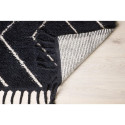 David Wool - 230*160-Rectangular-Must/Valge