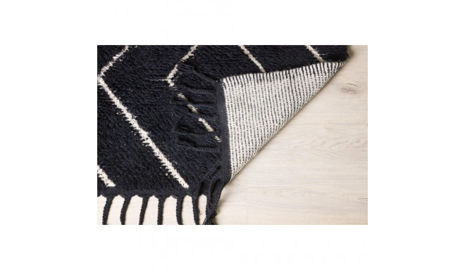 Vaip David 230x160 cm, must/valge