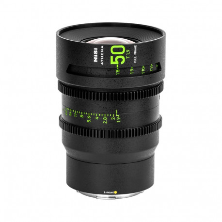 NiSi kinobjektiiv Athena Prime 50mm T1.9 L-Mount