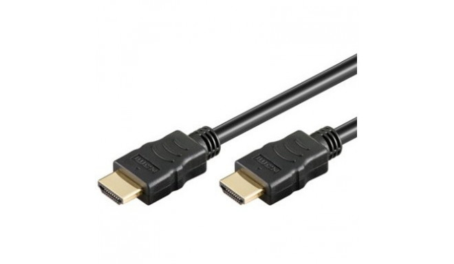 "HDMI (ST-ST) 5m HighSpeed Anschlusskabel 4K Schwarz"