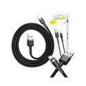 Baseus Cafule USB Lightning Cable 2,4A 1m (Gray+Black)