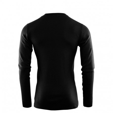 Me WarmWool Crewneck Jet Black särk - L