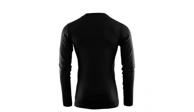 Me WarmWool Crew neck Jet Black särk - L