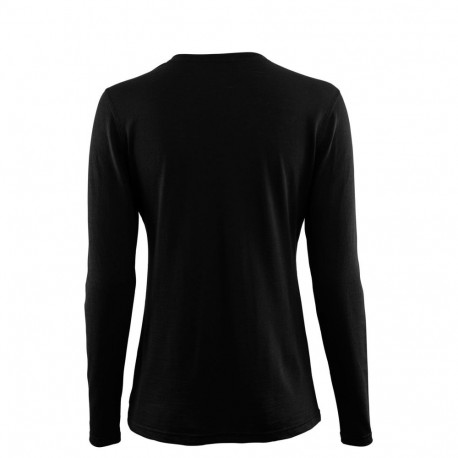 Me LightWool Undershirt LS 140 Black särk - XL