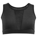 Wo FlexWool sport top Jet Black - XS