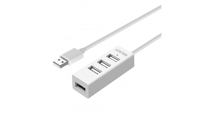 3-Port USB Hub Unitek Y-2146 Valge