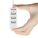 3-Port USB Hub Unitek Y-2146 Valge