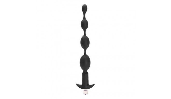 Anal Beads Tantus Vibrator Black Silicone Silicone/ABS