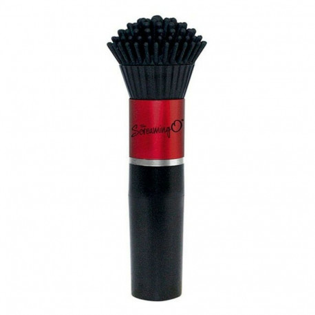 Clitoral Stimulator The Screaming O Make-up Brush Black/Red