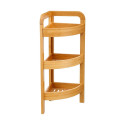 Corner Shelves 5five 3 Shelves 23 x 23 x 61 cm Bamboo