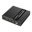 PremiumCord HDMI fiber optic extender 4K@60Hz 4:4:4 HDR up to 40 km