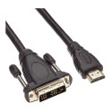 PremiumCord Cable HDMI A - DVI-D M/M 2m