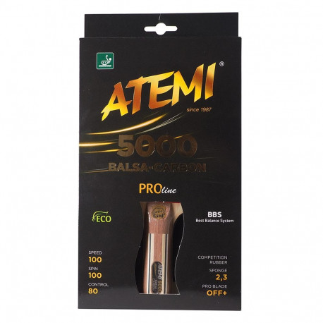 Rakietka do ping ponga New Atemi 5000 Pro anatomical