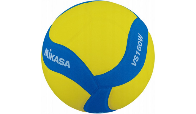 Piłka siatkowa Mikasa VS160W żółto-niebieska 4