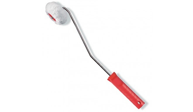 Nurga värvirull, karv 12mm, polüakrüül, valge