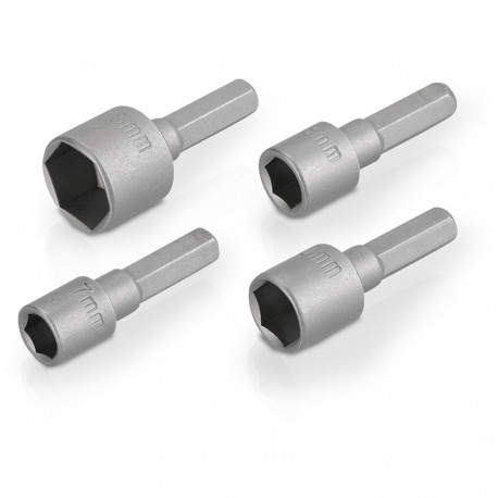 Otsikud 7, 8, 10, 13mm (4tk.) Kreator
