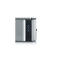Severin AT 2590 toaster 2 slice(s) 1400 W Black, Silver