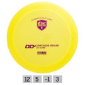 Discgolf DISCMANIA Distance Driver C-LINE DD3 Yellow 12/5/-1/3