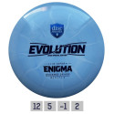 Discgolf DISCMANIA Distance Driver Lux Vapor ENIGMA Evolution Blue 12/5/-1/2