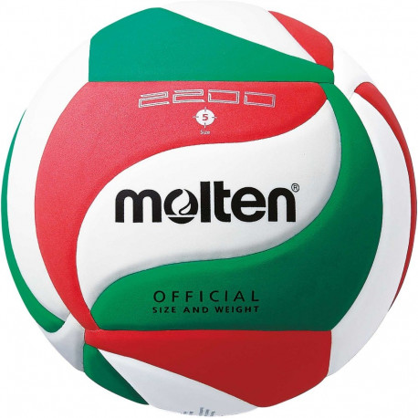 Volleyball ball MOLTEN V5M2200, synth. leather size 5