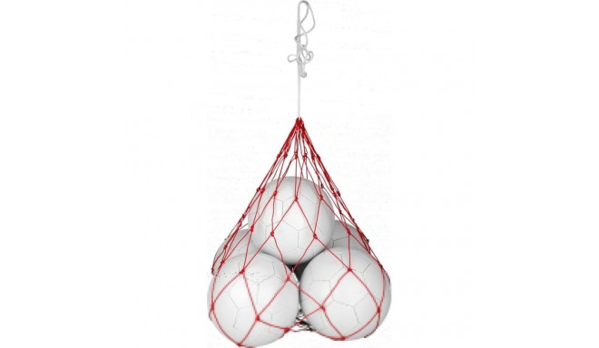 Ball carry net 5 ball AVENTO 75MB Red/White
