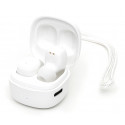 Platinet wireless earbuds PM1001W TWS, white (45924)