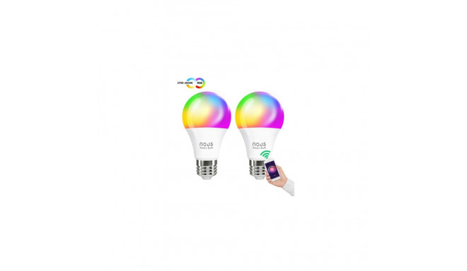 NOUS P3 Smart WIFI lamp RGB E27 (2tk), TUYA / Smart Life