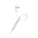 Earphones 3.5mm with Built-in Microphone & Controller, White