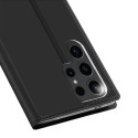 Kaitseümbris kaanega Skin Pro, Samsung Galaxy S24 Ultra, must, Dux Ducis
