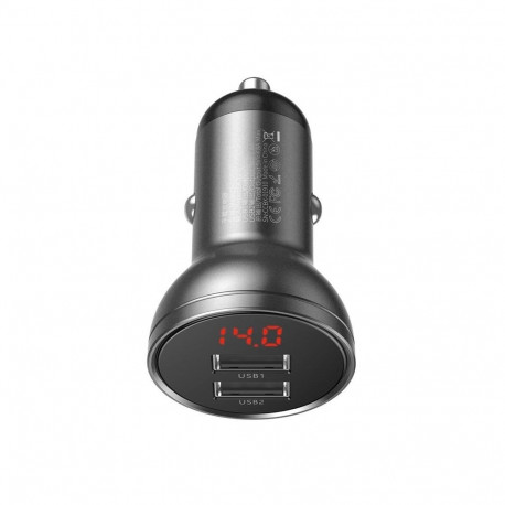 AURO CHARGER 4.8A 2xUSB LED 24W laadija