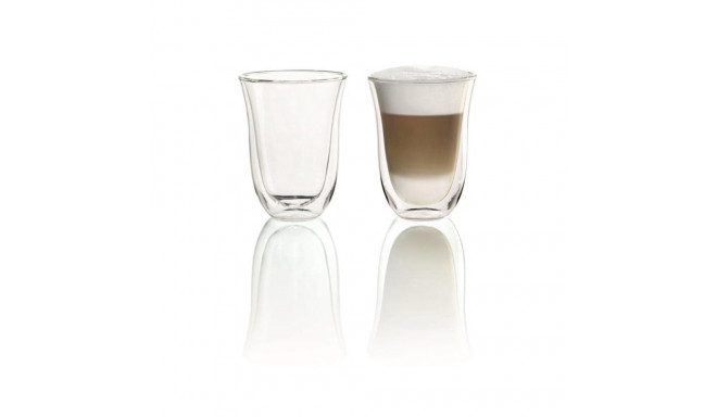 GLASS CUP 2 X 220 ML DELONGHI