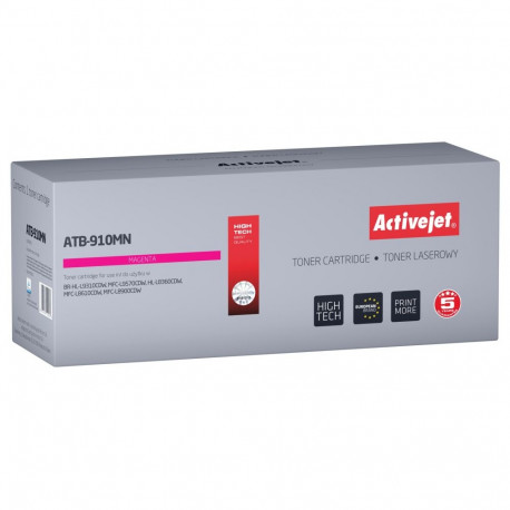 Activejet ATB-910MN tooner (asendus Brother TN-910M; Supreme; 9000 lehekülge; magenta)