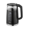 ELDOM C530 NEVO electric kettle 1.7 L 2200 W Black, Transparent
