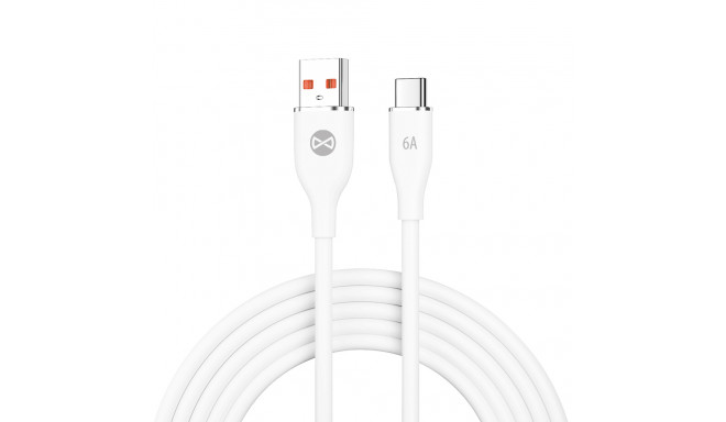 Forever cable USB - USB-C 1,0 m 6A white