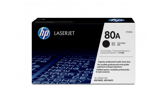 HP 80A must laser toonerkassett