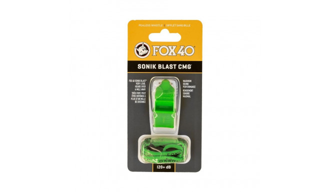 Sonik Blast CMG whistle + green string