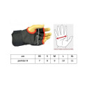Gel boxing bandages BBŻ-1 13101-01M (czarny+L)