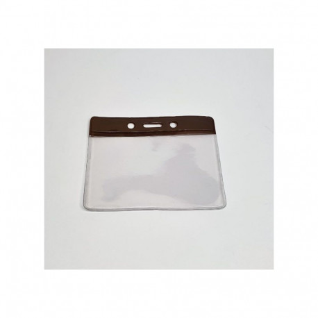 PVC tasku 54x86mm värvilise servaga - värvivalik