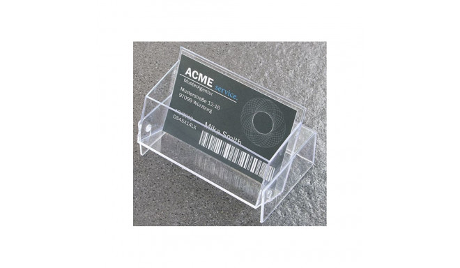 Visiitkaardikarp plastikust