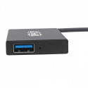 4 PORT USB-A PORTABLE A LUM HUB U360-004-4A-AL