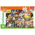 Puzzle 100 elements A good team of friends 44 Cats