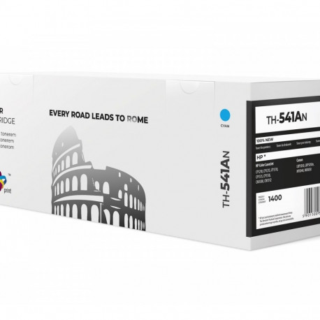 Toner cartridge for HP CM1215 Cyan TH-541AN 100% new