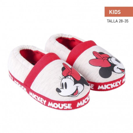 House Slippers Minnie Mouse Light grey - 34-35