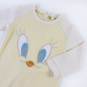 Baby's Long-sleeved Romper Suit Looney Tunes Yellow - 36 Months