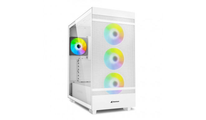 ATX Semi-tower Box Sharkoon Rebel C50 RGB ATX White