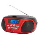 Radio CD Bluetooth MP3 Aiwa BBTU300RD    5W Melns Sarkans