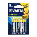 Alkaline battery Varta R14 (type C) superlife 2 pieces